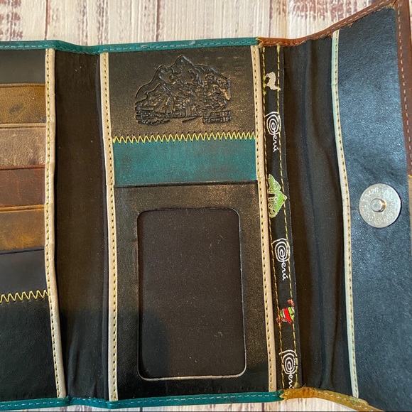 Peru Leather Trifold Wallet. Great Used Condition. - Picture 9 of 16
